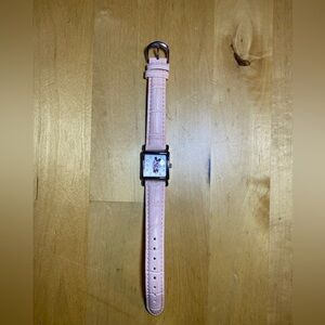 Japan Disney Minnie mouse wrist watch | genuine leather band |